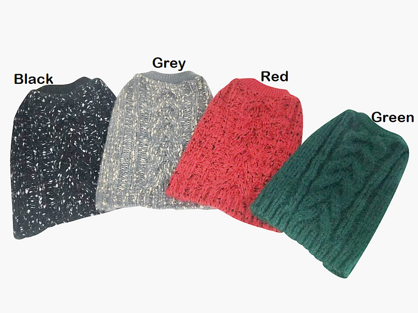 Soft Knit Dog Sweaters Clothing Chihuahua Clothes Soft for Small Dog Pet Puppy