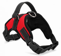 No Pull Adjustable Dog Pet Vest Harness PLUS COLLAPSIBLE BOWL Nylon Small XL XXL