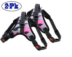 2-PACK Dog Pet Vest Harness Strap Adjustable Nylon Small Medium Large XL No Pull