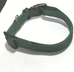 Nylon Dog Collar with Quick Release Buckle 8 Colors Adjustable XS S M L 8 COLORS