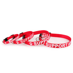 EMOTIONAL SUPPORT ESA - ALL ACCESS Dog Pet Animal Cat Dog Collar & Leash XS - XL