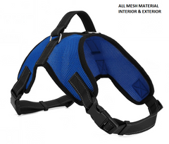 No Pull Adjustable Dog Pet Control Harness Vest in Nylon / Mesh XS-XXL FREE TOY!