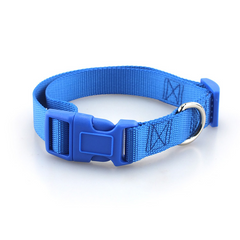 Nylon Dog Collar with Quick Release Buckle 8 Colors Adjustable XS S M L 8 COLORS