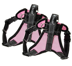 2-PACK Dog Pet Vest Harness Strap Adjustable Nylon Small Medium Large XL No Pull