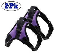 2-PACK Dog Pet Vest Harness Strap Adjustable Nylon Small Medium Large XL No Pull