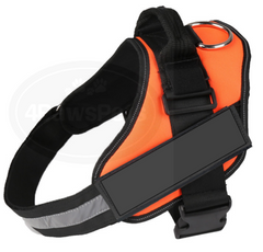 No Pull Dog Pet Harness Adjustable Control Vests Dogs Reflective S M L XL ORANGE