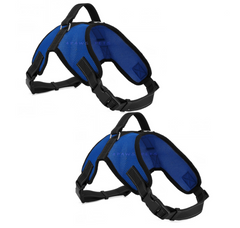 2 PACK Dog Pet Vest Harness Strap Adjustable Nylon Small Medium Large XL No Pull