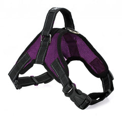 No Pull Adjustable Dog Pet Control Harness Vest in Nylon / Mesh XS-XXL FREE TOY!