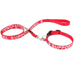 EMOTIONAL SUPPORT ESA - ALL ACCESS Dog Pet Animal Cat Dog Collar & Leash XS - XL