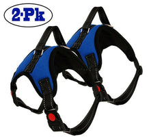 2-PACK Dog Pet Vest Harness Strap Adjustable Nylon Small Medium Large XL No Pull