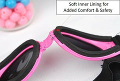 Dog Goggles Sunglasses, USA Seller, 6 Colors! Eye Protection, Adjustable, Padded