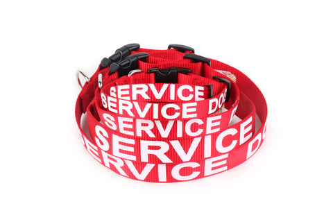 ALL ACCESS K-9 Service Dog - Emotional Support Animal Dog Collar and Tag XS L