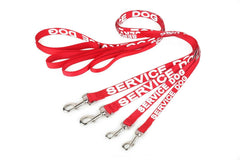 ALL ACCESS Service Dog LEASH w/ Neoprene Padded Handle Reflective, ADA Info Card