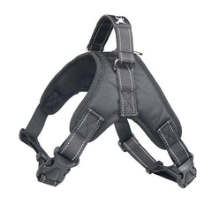 No Pull Adjustable Dog Pet Vest Harness Quality Nylon PLUS BOWL XS S M L XL XXL FREE BOWL