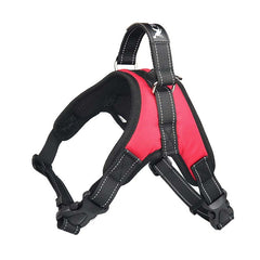 No Pull Adjustable Dog Pet Vest Harness Quality Nylon PLUS BOWL XS S M L XL XXL FREE BOWL